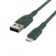 Аксесоари - Кабел Belkin BOOST CHARGE, Lightning / USB-A, зелен