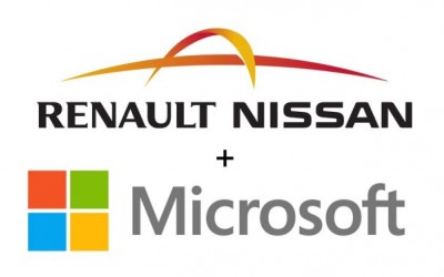 Renault-Nissan се съюзява с Microsoft в проект за технология за ”свързани автомобили“