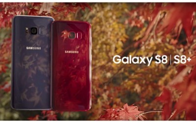 Samsung Galaxy S8 започва продажбата на Бургинди Червено