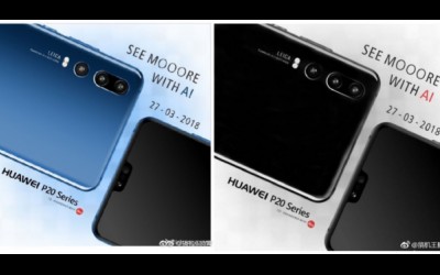 Huawei с официални изображения на новите топ модели-P20, P20 Lite и P20 Pro