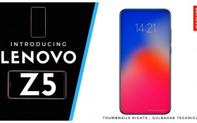 Lenovo разкри скица на смартфон с почти 100% съотношение екран към тяло