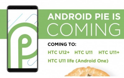 HTC потвърди актуализацията на Android 9.0 Pie за четири от телефоните си