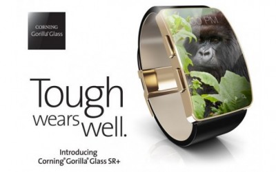 Corning Gorilla Glass SR+, устойчив на драскотини и удари, бе представен за носими устройства.