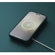 Калъфи - Njord Magsafe калъф кожа от сьомга за iPhone 14 Plus, Зелен
