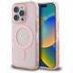 Калъфи - Калъф Guess Glitter Circle MagSafe за iPhone 16 Pro Max