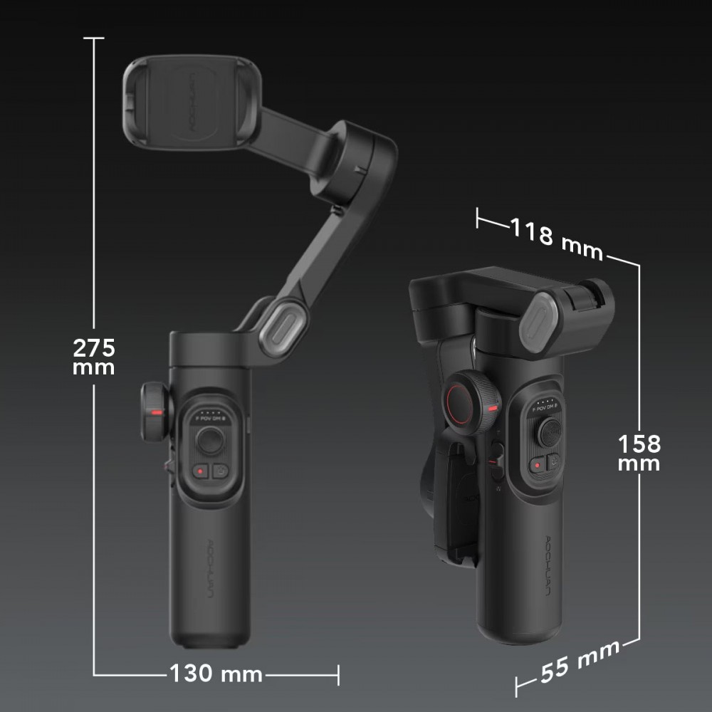 [parent_category] - Други смарт джаджи - Стабилизираща система Aochuan SMART XE Gimbal с 3 оси