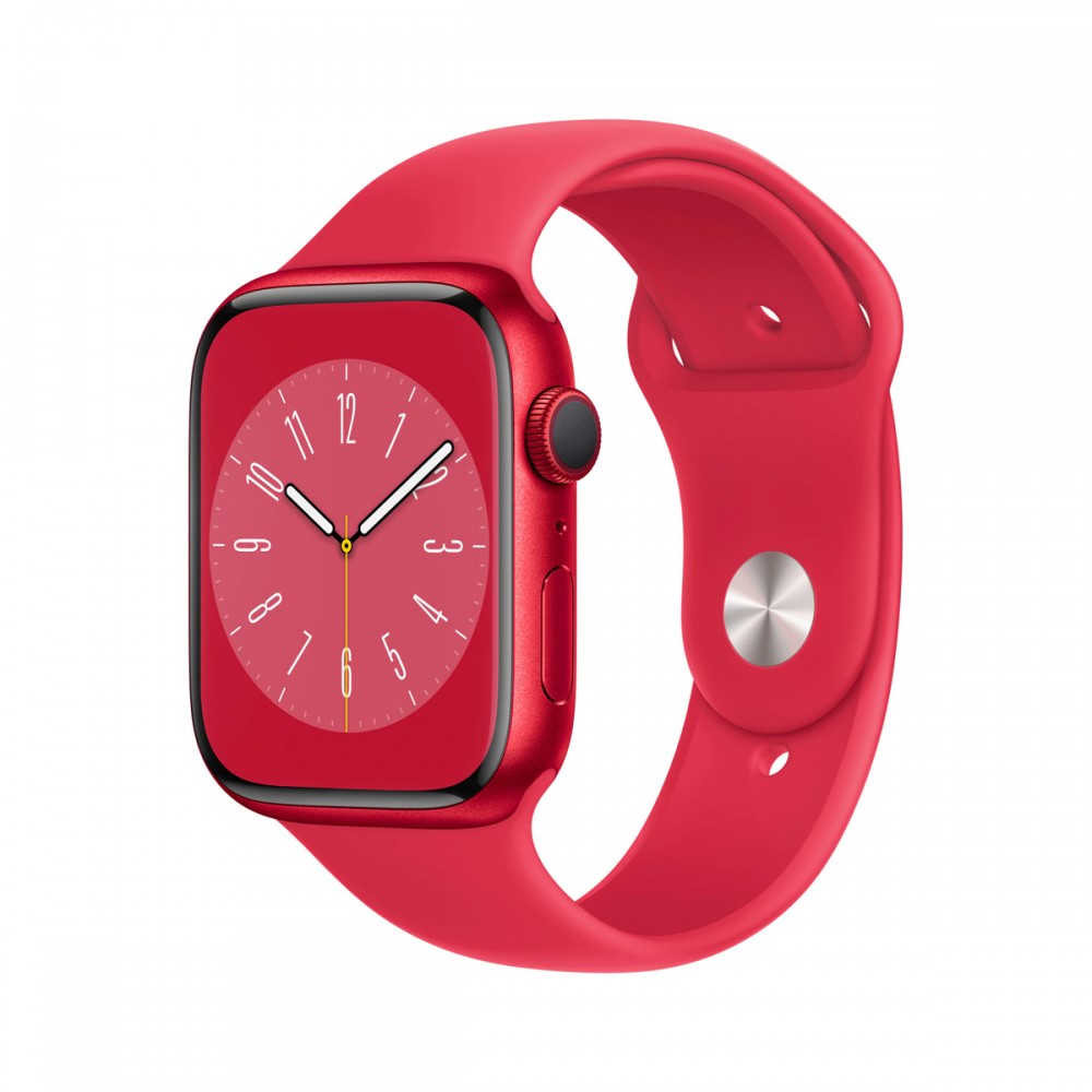 Смарт часовници и гривни - Apple Watch Series 8 GPS 41mm Red