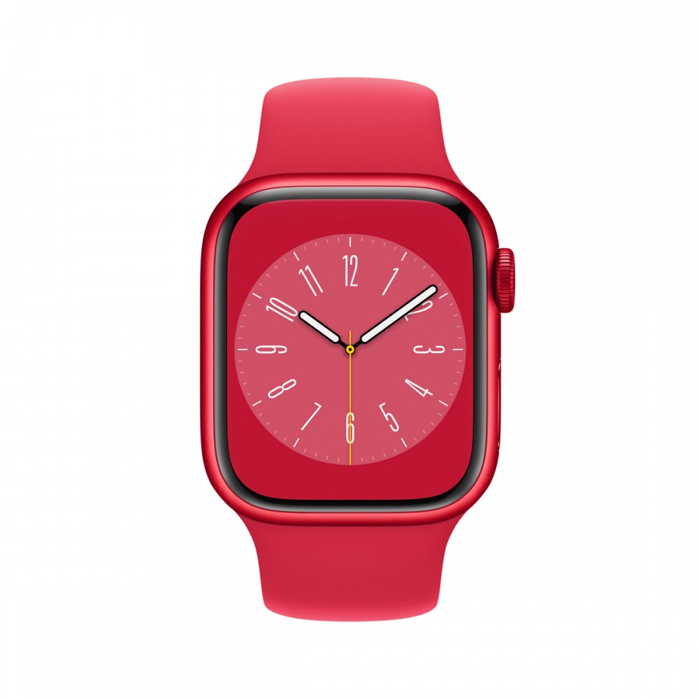 Смарт часовници и гривни - Apple Watch Series 8 GPS 41mm Red