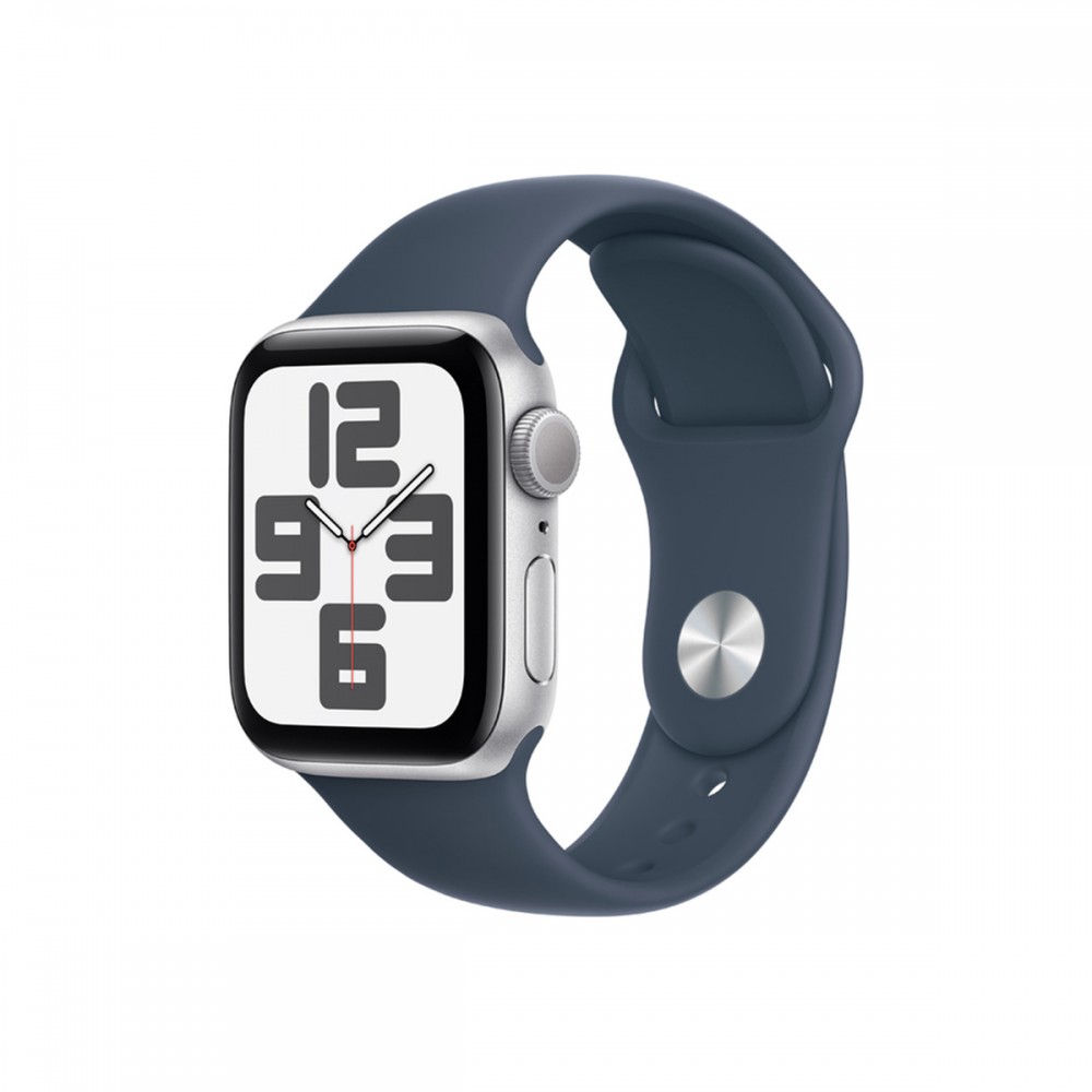 Смарт часовници и гривни - Apple Watch Series SE 2 v2 (2023) GPS 44mm Storm Blue