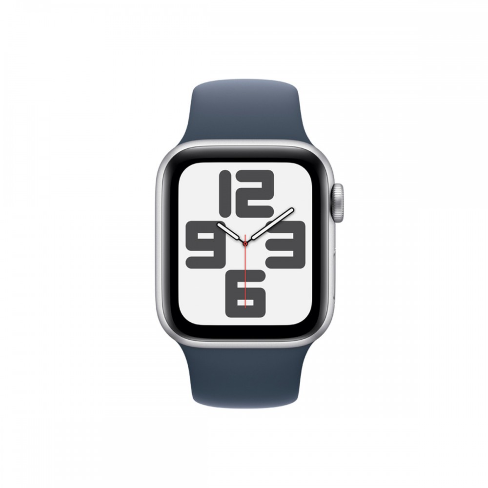 Смарт часовници и гривни - Apple Watch Series SE 2 v2 (2023) GPS 44mm Storm Blue
