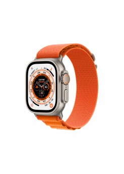 Apple Watch Series Ultra GPS/Cellular 49mm Orange Alpine Loop | Смарт часовници и гривни