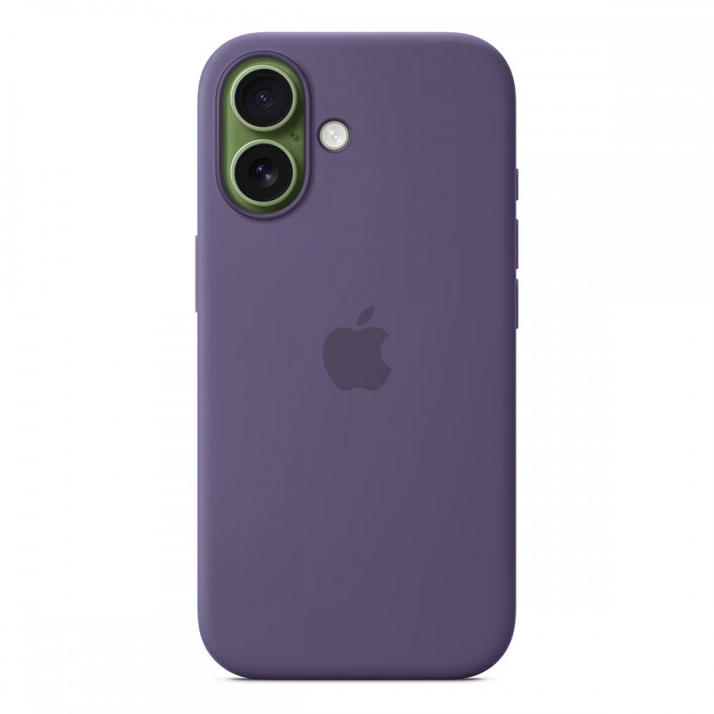 [parent_category] - Калъфи - Оригинален силиконов калъф Apple Silicone Case с MagSafe за iPhone 17 Purple Fog