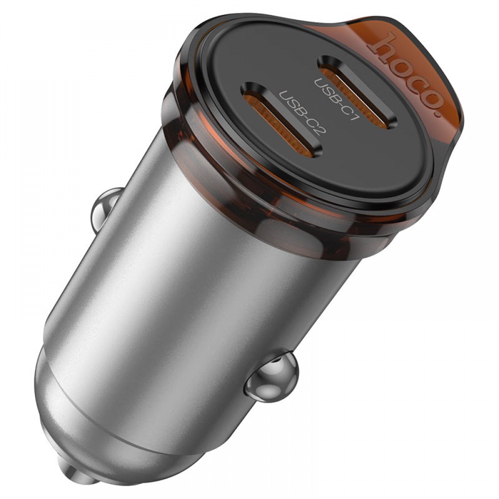[parent_category] - Зарядни устройствa - Зарядно за кола HOCO NZ16B Rigorous 45W