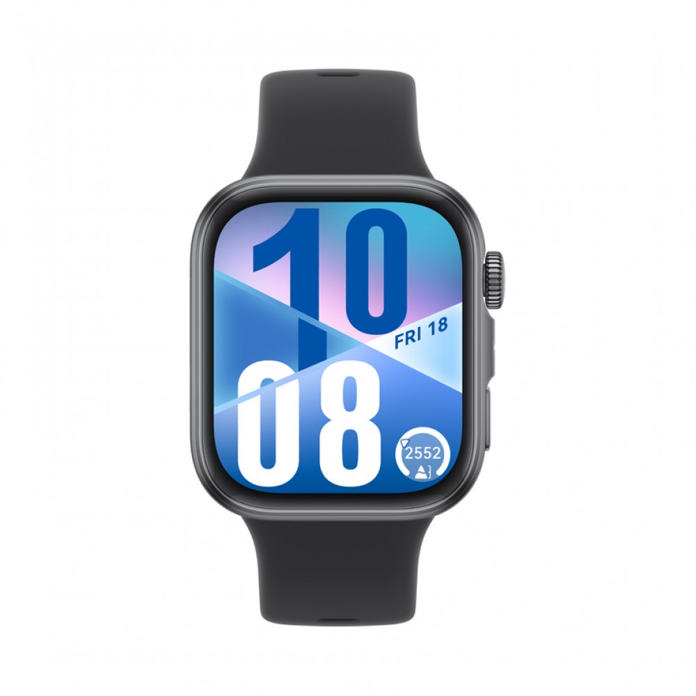 [parent_category] - Смарт часовници и гривни - HUAWEI WATCH FIT 4 Black Fluoroelastomer Strap 43 MM