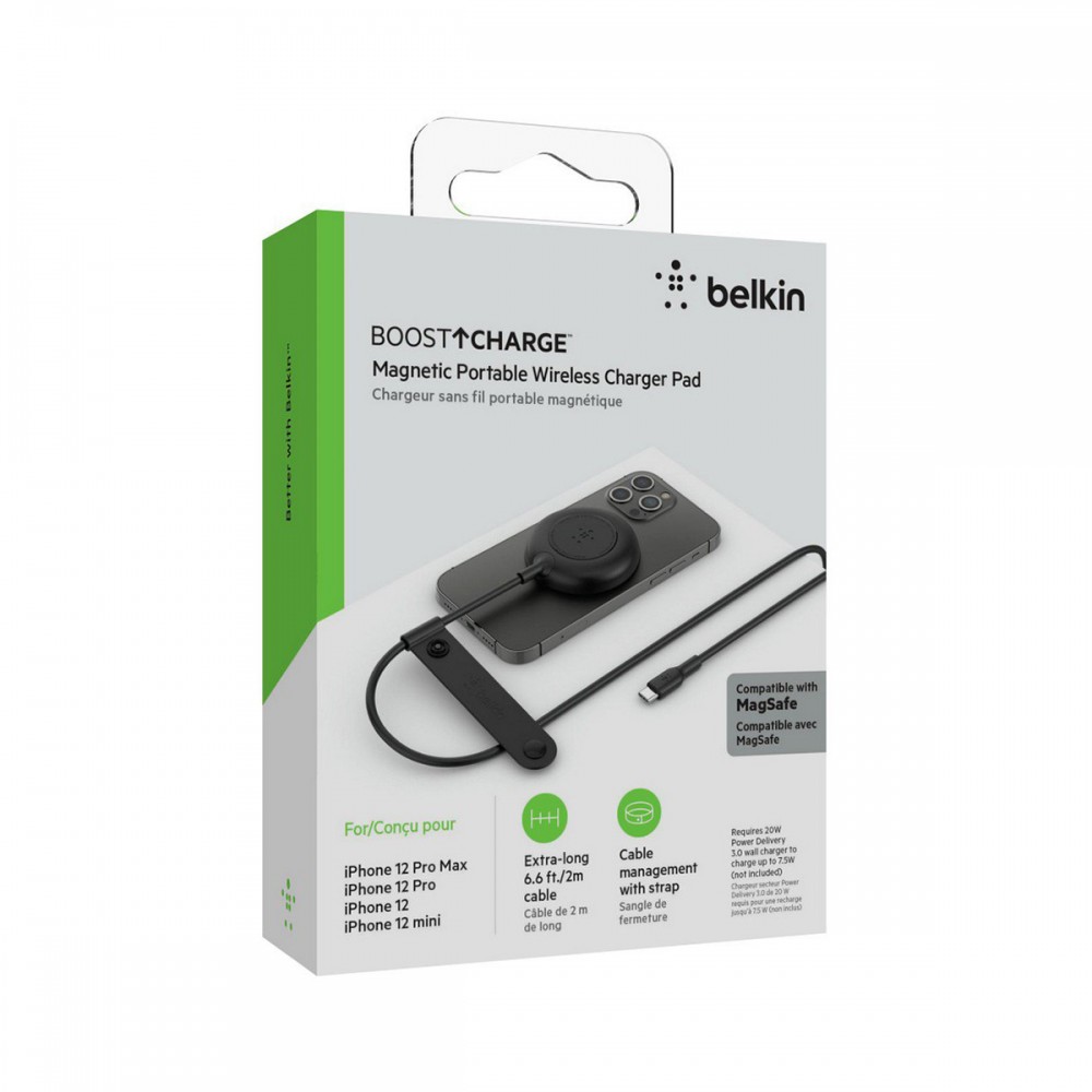 Други аксесоари - Поставка за безжично зареждане MagSafe Belkin 15W