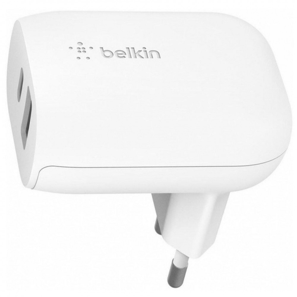 Зарядни устройствa - Зарядно за стена USB-C и USB-A 32W BOOST↑CHARGE™ Belkin, Бял