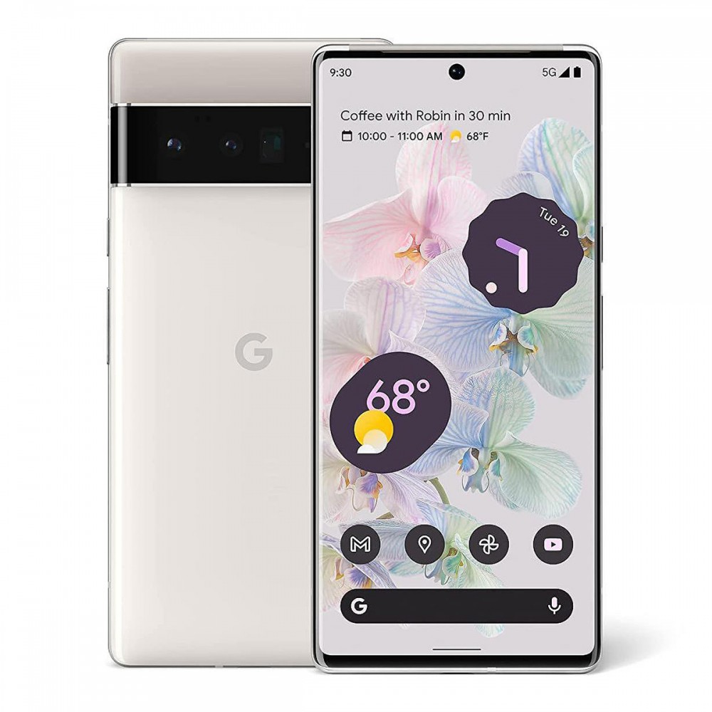 Смартфони - Google Pixel 6 Pro 5G 128GB Dual Sim Cloudy White