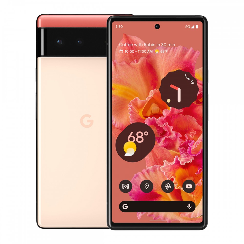 Смартфони - Google Pixel 6 5G 128GB Dual Sim Kinda Coral