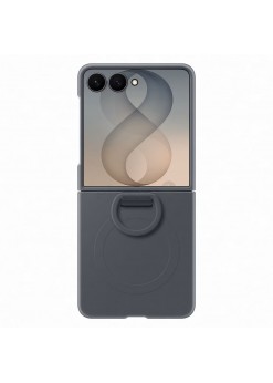 Оригинален силиконов калъф с халка и магнити Samsung Silicone Ring Magnet Case EF-PF776CBEGWW за Samsung Galaxy Z Flip 8 | 