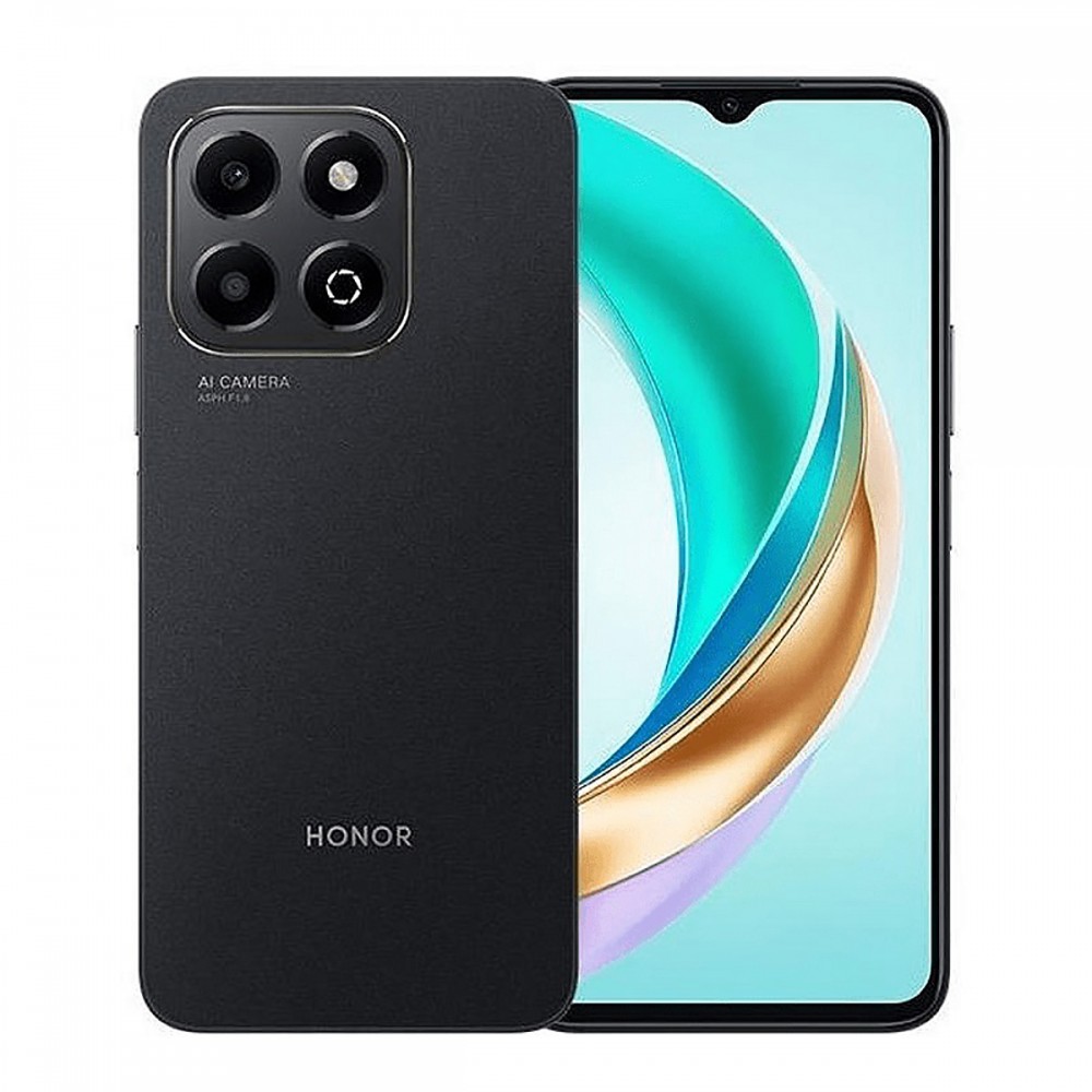 [parent_category] - Смартфони - Honor X6b 128GB 4GB RAM Dual Sim Black