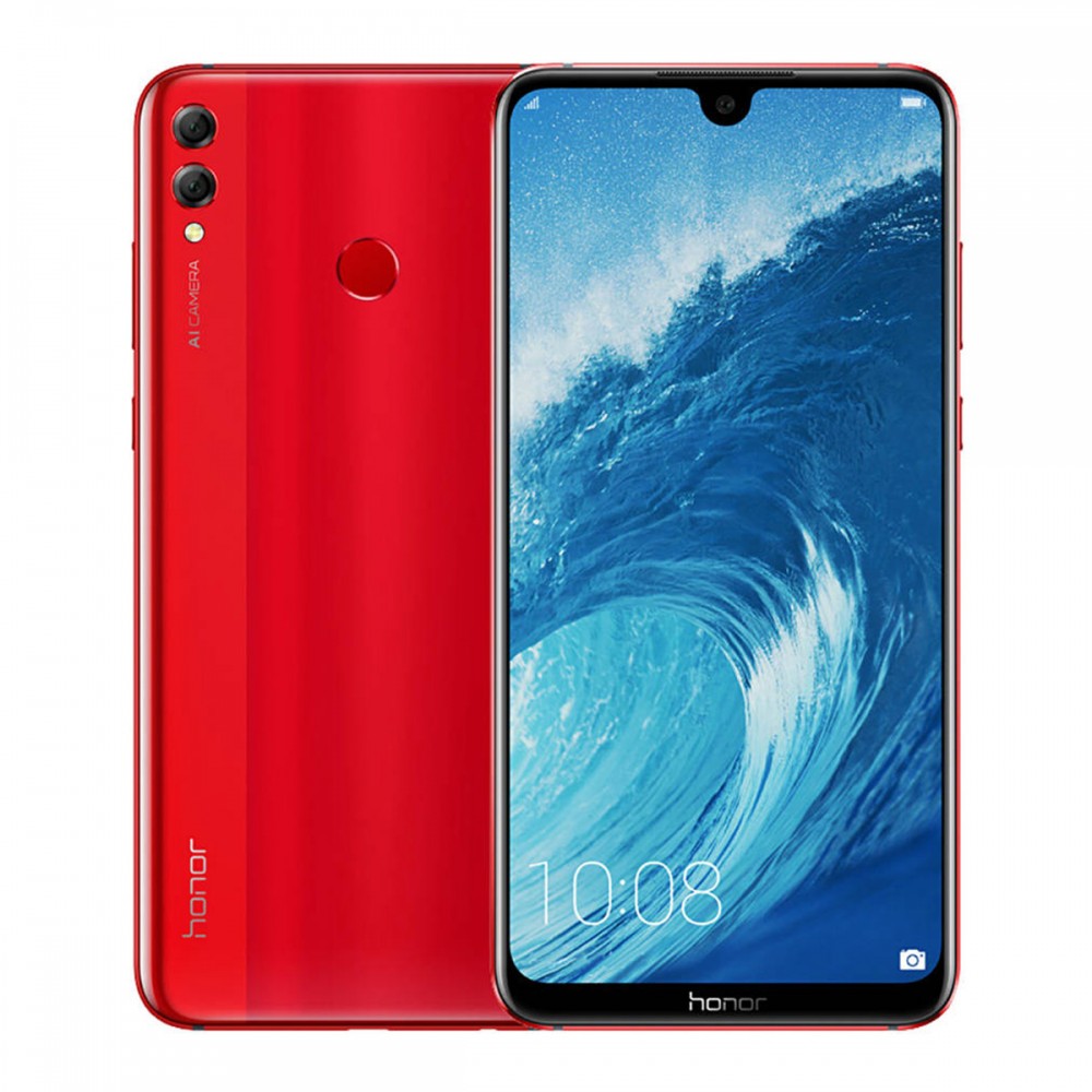 Смартфони - Huawei Honor 8x 128GB Dual Sim Red