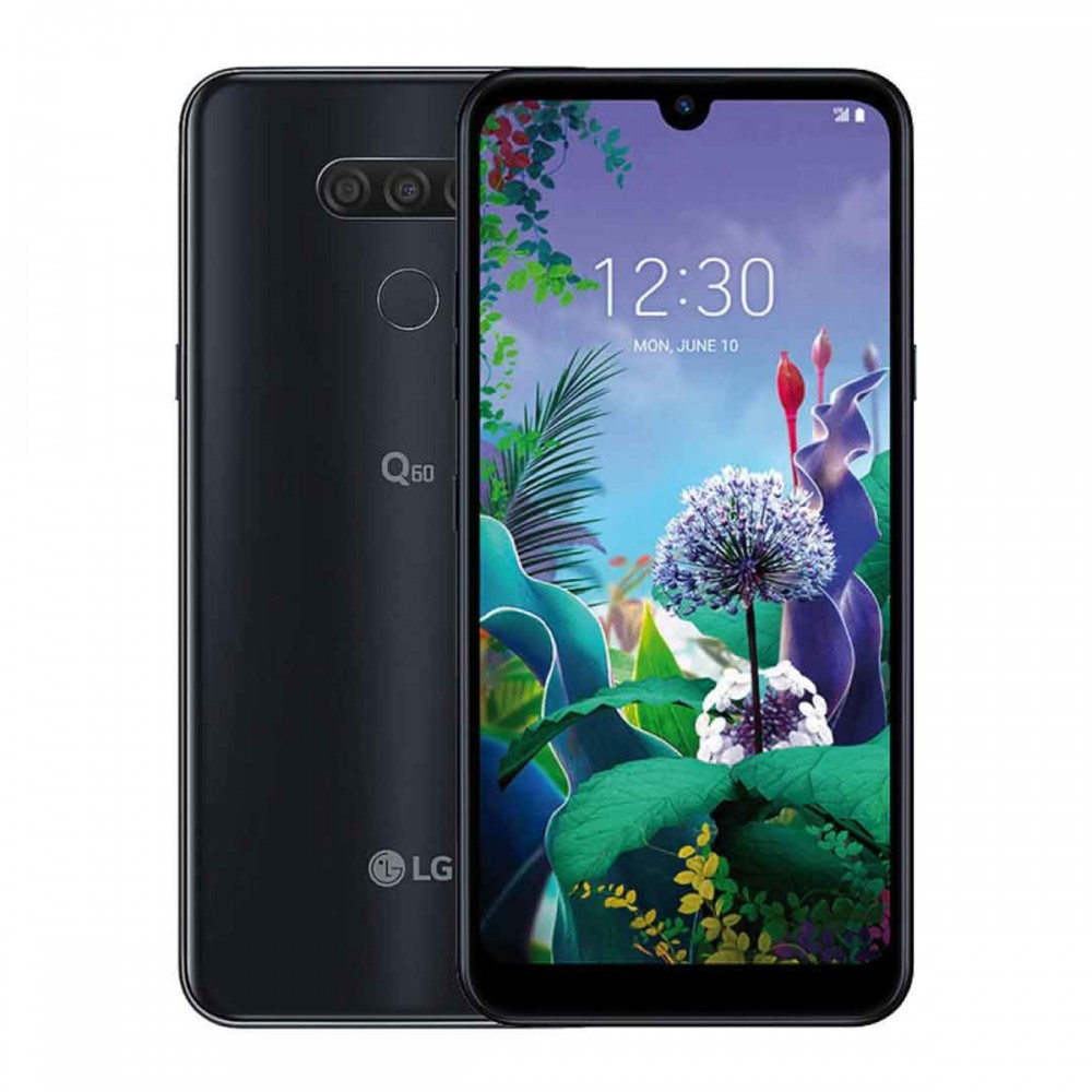 Смартфони - LG Q60 64GB Dual Sim Aurora Black