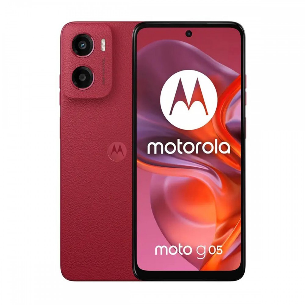 [parent_category] -  - Motorola Moto G05 128GB 4GB RAM Dual Sim Plum Red
