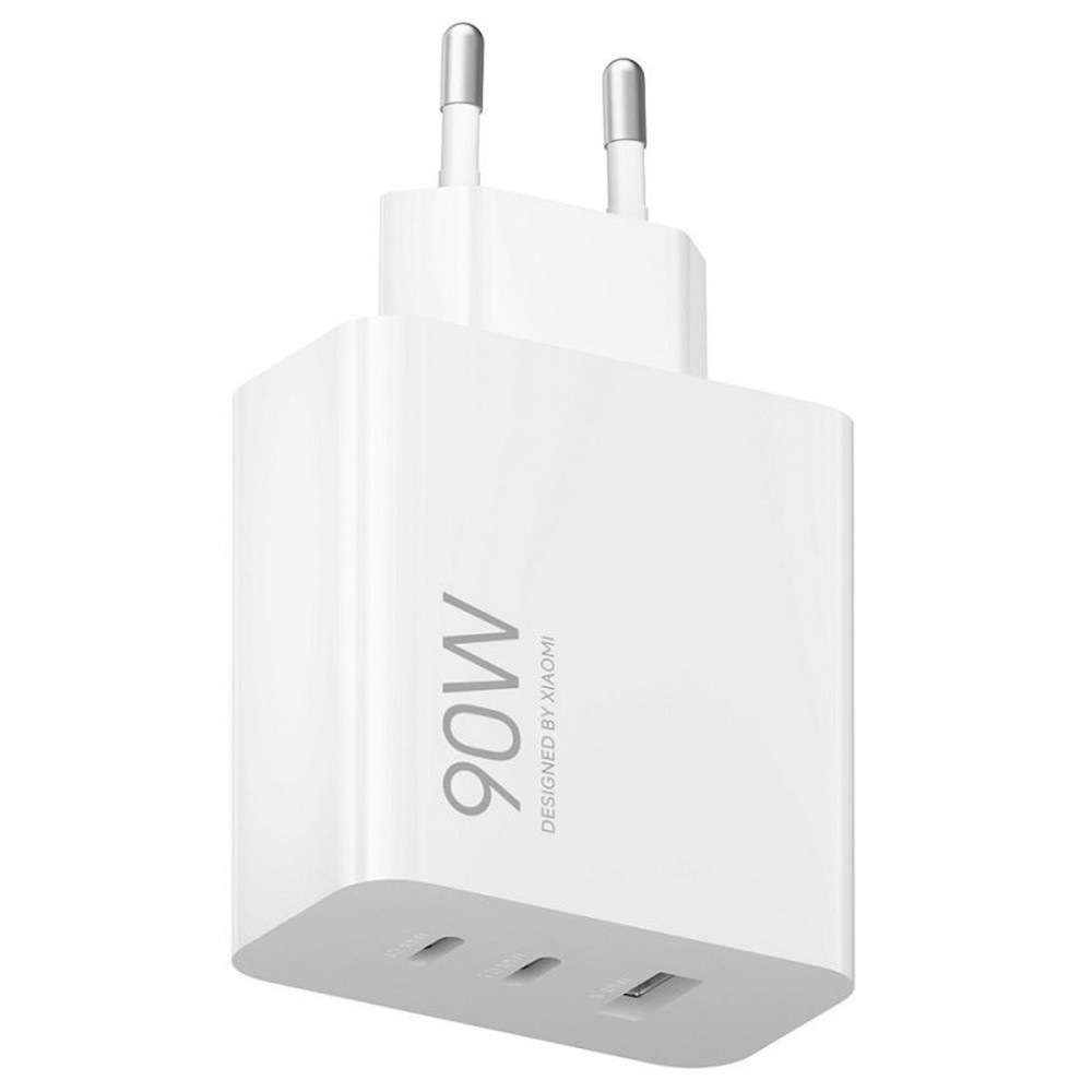 [parent_category] - Зарядни устройствa - Оригинално зарядно Xiaomi Mi 90W Turbo Charger Tri Port