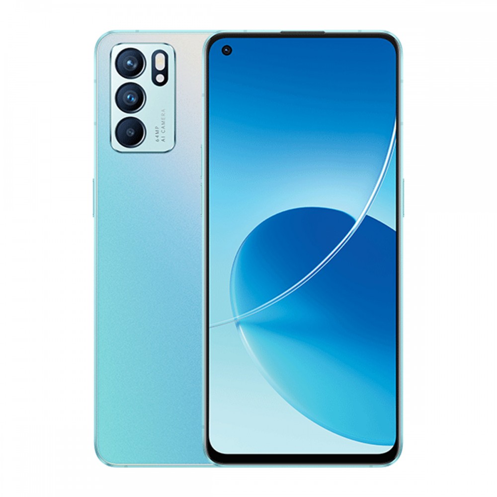 Смартфони - Oppo Reno 6 5G 128GB Dual Sim Blue