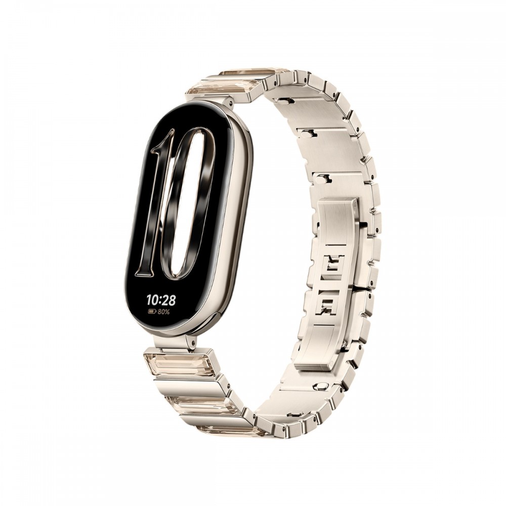 [parent_category] - Смарт часовници и гривни - Xiaomi Smart Band 10 Glimmer Edition Gold