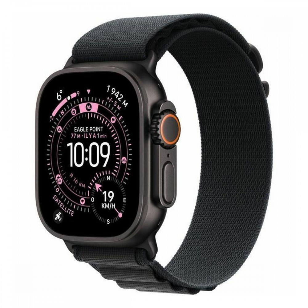 [parent_category] - Смарт часовници и гривни - Apple Watch Ultra 3 (2025) 5G 49mm Black Titanium Case with Black Alpine Loop M