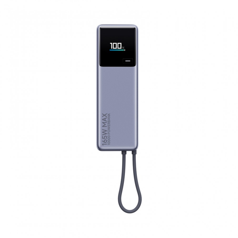 [parent_category] - Външни батерии / Power bank - Външната батерия Xiaomi 10000mAh 165W с вграден USB-C кабел