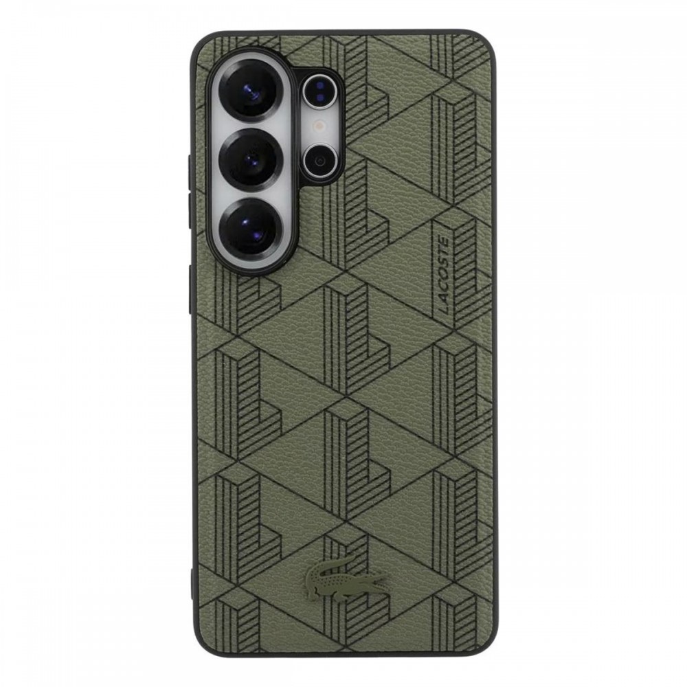 [parent_category] - Калъфи - Калъф Lacoste PVC Monogram за Samsung Galaxy S26 Ultra Khaki