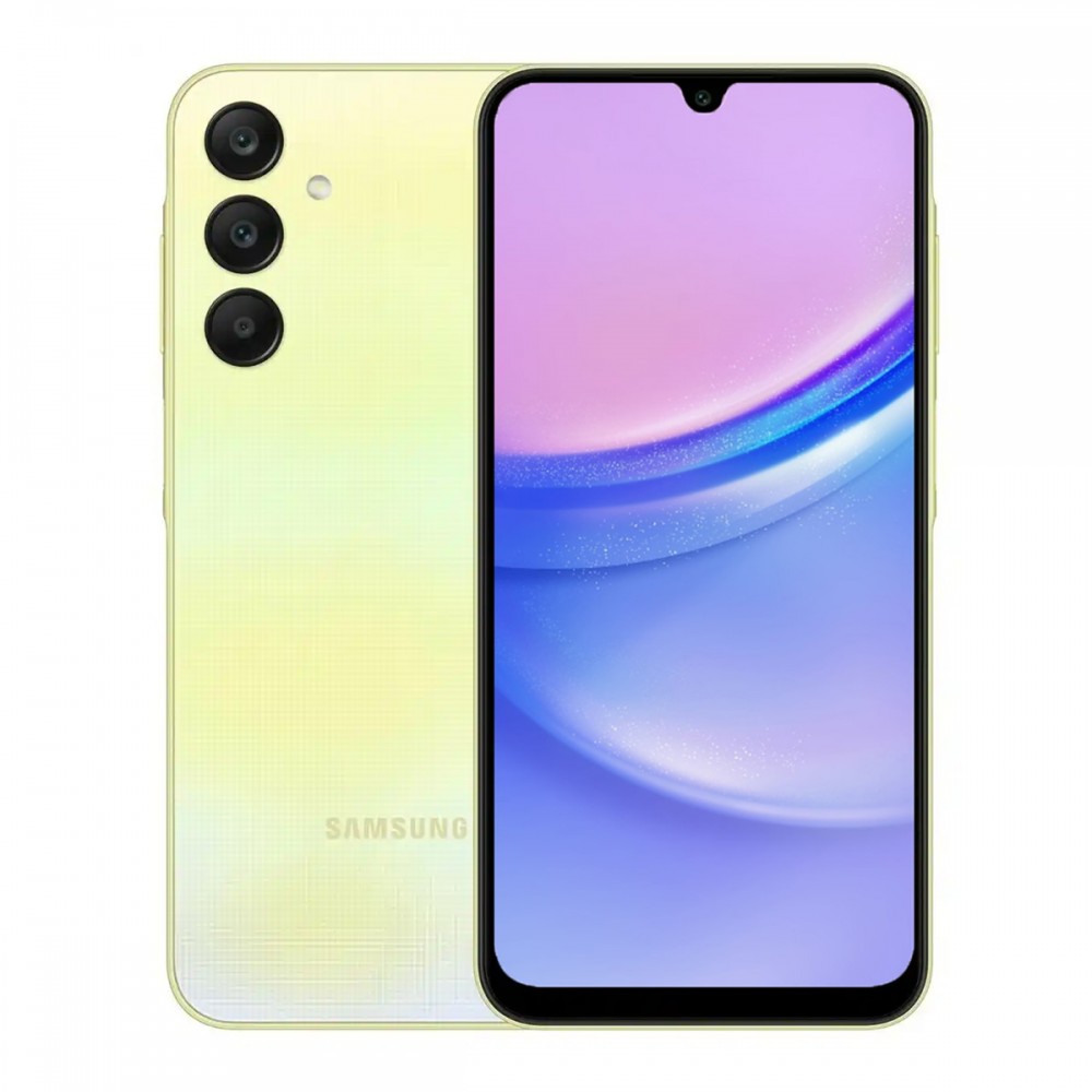 Смартфони - Samsung Galaxy A15 128GB Dual Sim Yellow