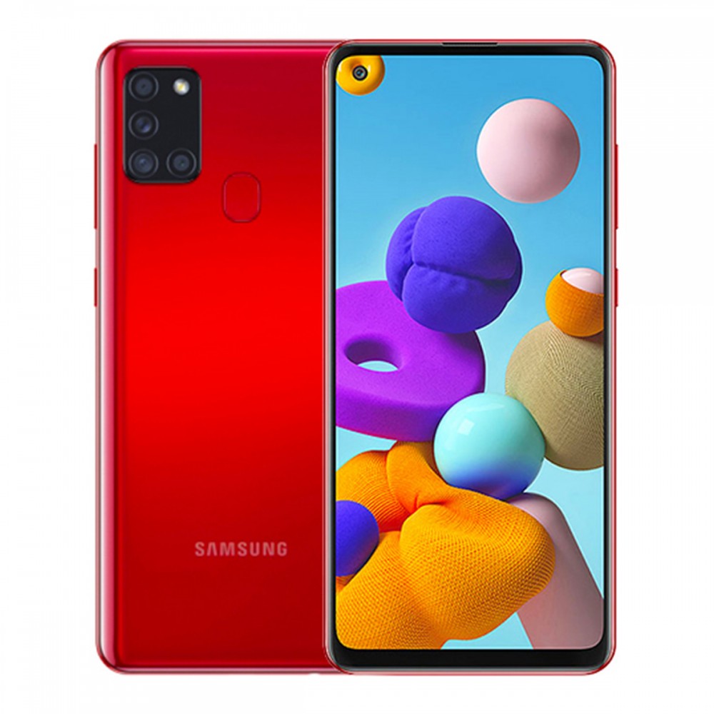 Смартфони - Samsung Galaxy A21s 64GB Dual Sim Red