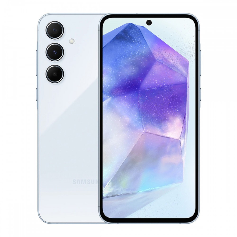 Смартфони - Samsung Galaxy A55 5G 128GB Dual Sim Ice Blue