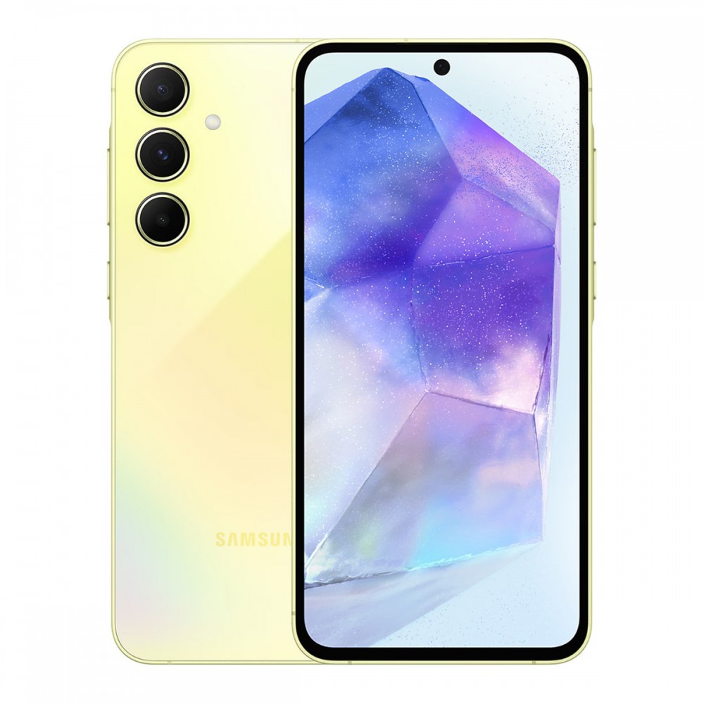 Смартфони - Samsung Galaxy A55 5G 256GB Dual Sim Lemon Yellow