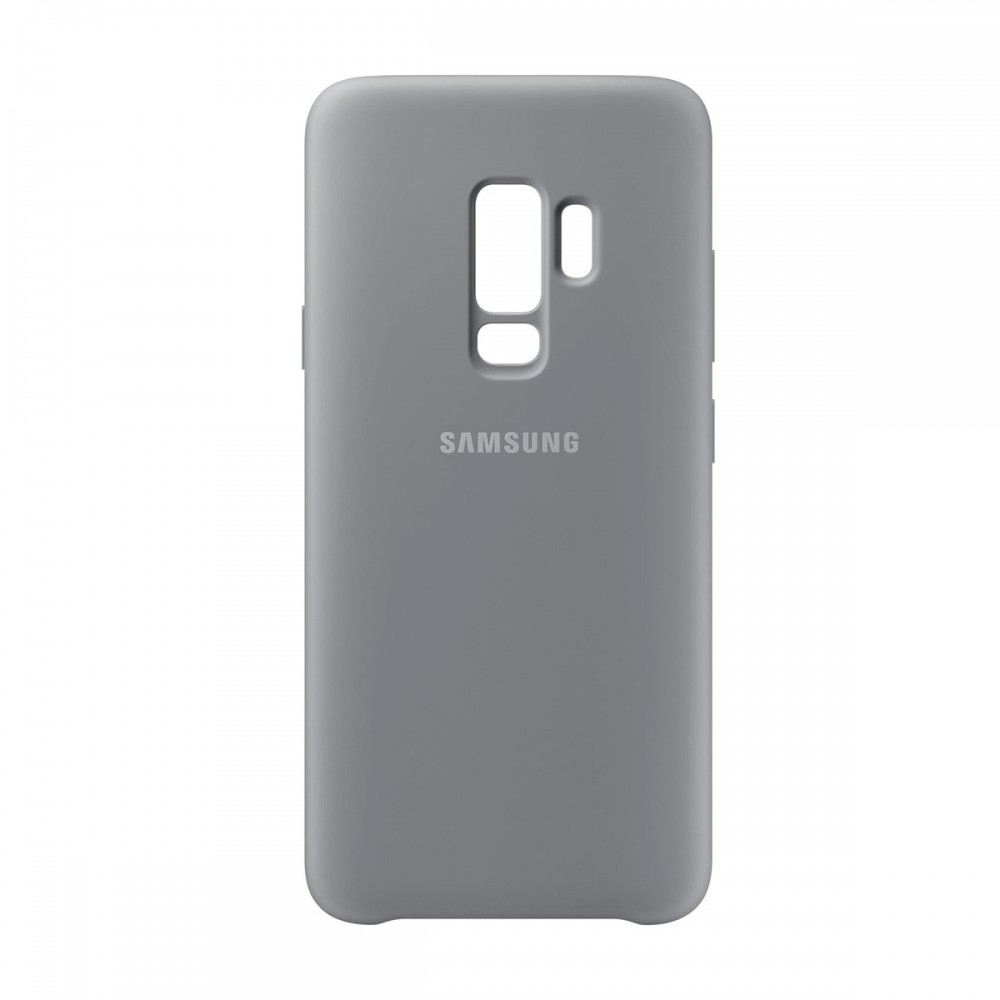 Калъфи - Калъф Оригинал Samsung Galaxy S9 Plus EF-PG965 Silicone Cover Gray