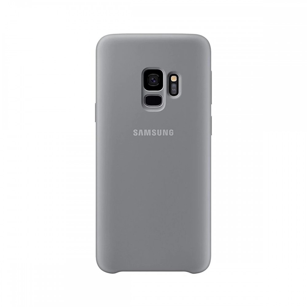 Калъфи - Калъф Оригинал Samsung Galaxy S9 EF-PG960 Silicone Cover Gray