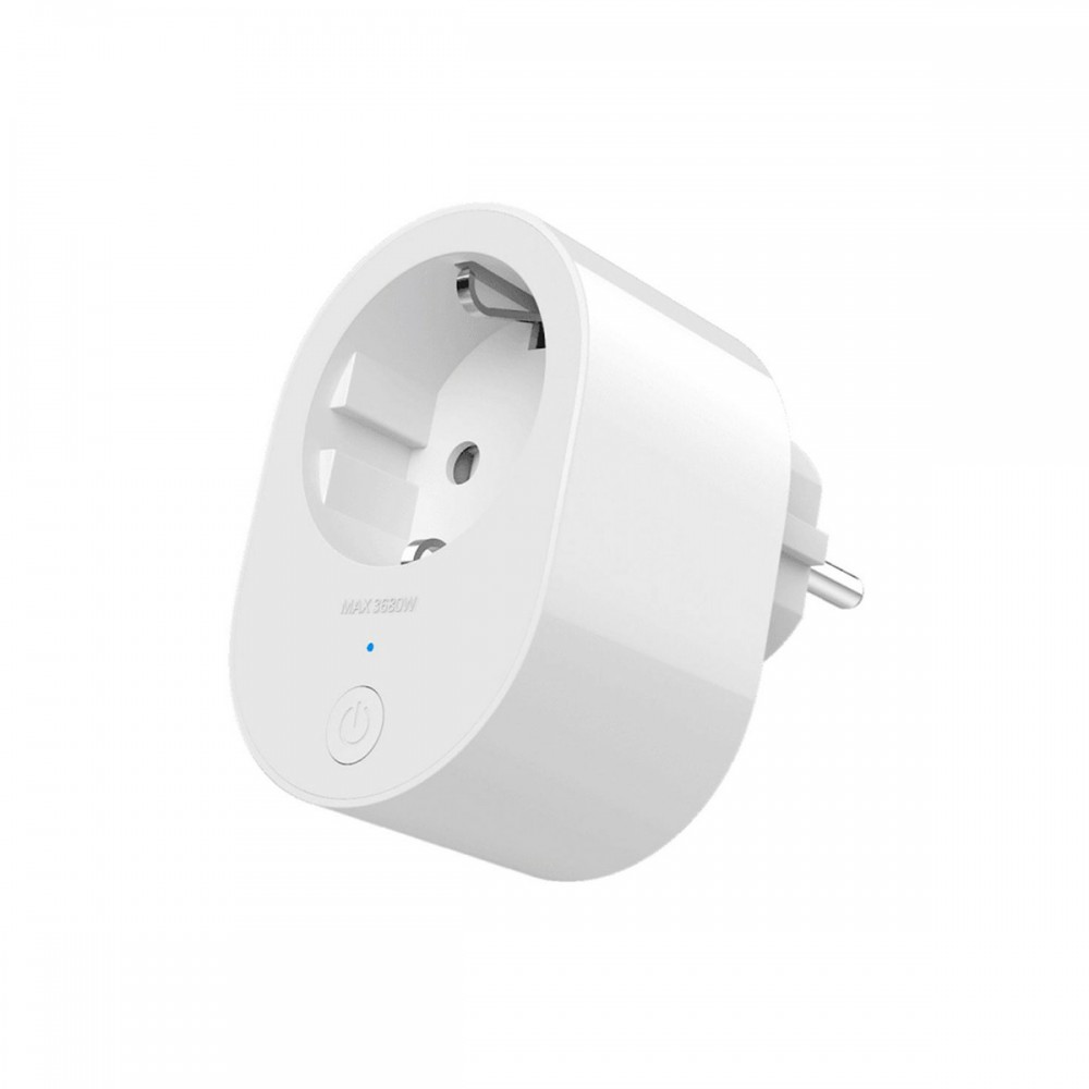 Смарт устройства за дома - Смарт контакт Xiaomi Mi Smart Plug 2 Wi-Fi бял