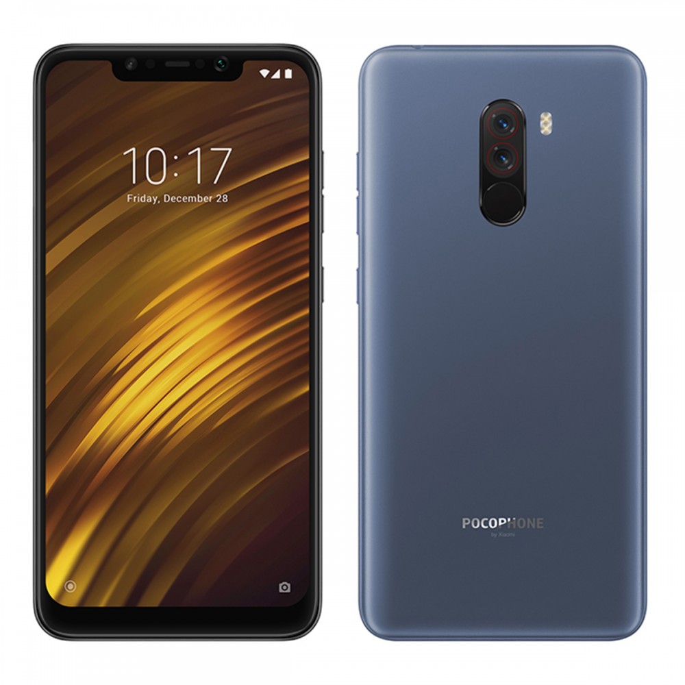 Смартфони - Xiaomi Pocophone F1 128GB Dual Sim Steel Blue