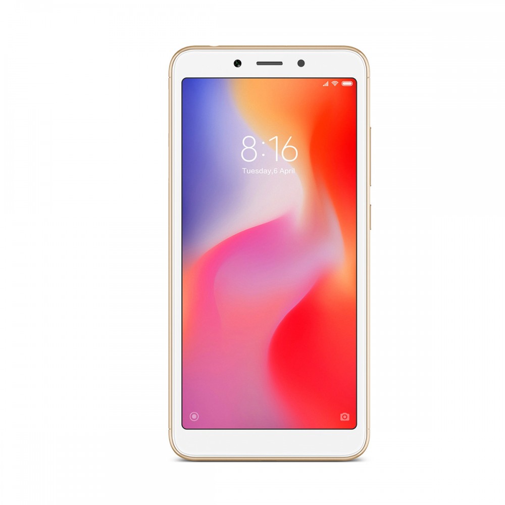 Смартфони - Xiaomi Redmi 6 64GB 4GB RAM Dual Sim Gold
