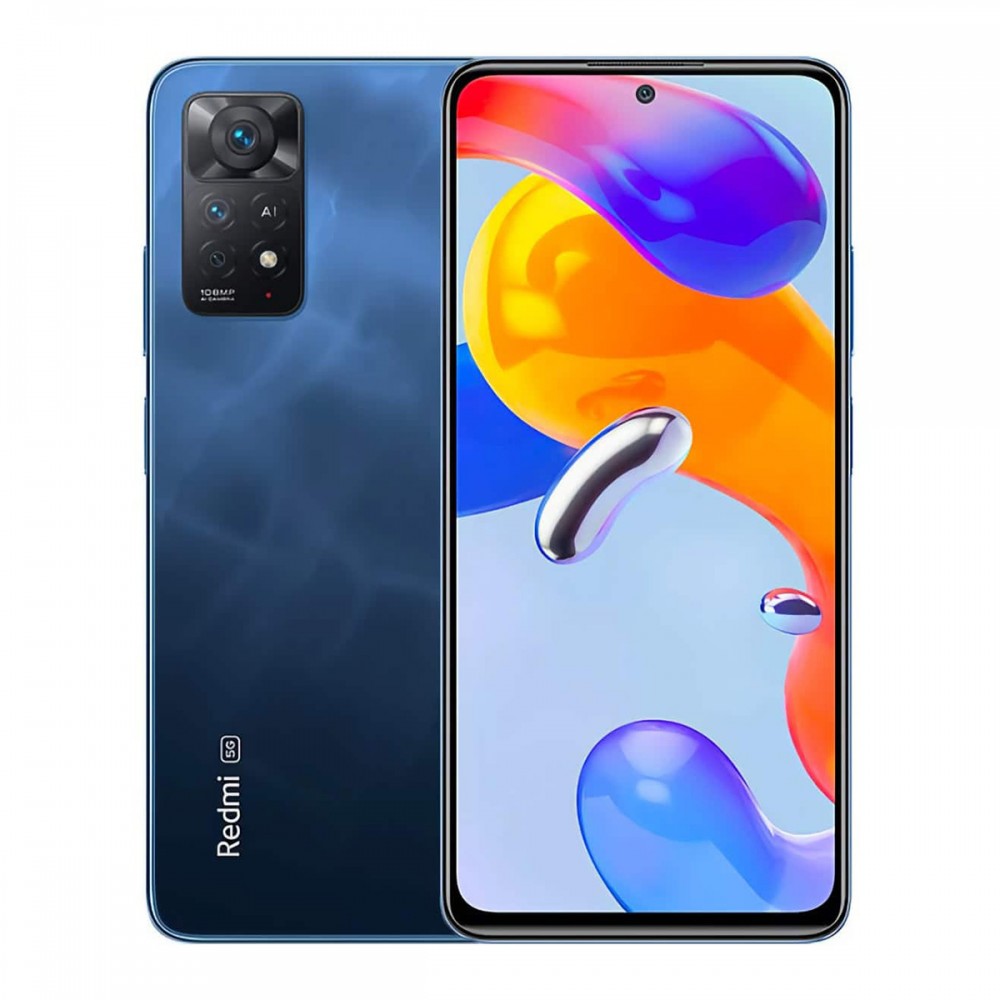 Смартфони - Xiaomi Redmi Note 11 Pro 5G 128GB Dual Sim Atlantic Blue