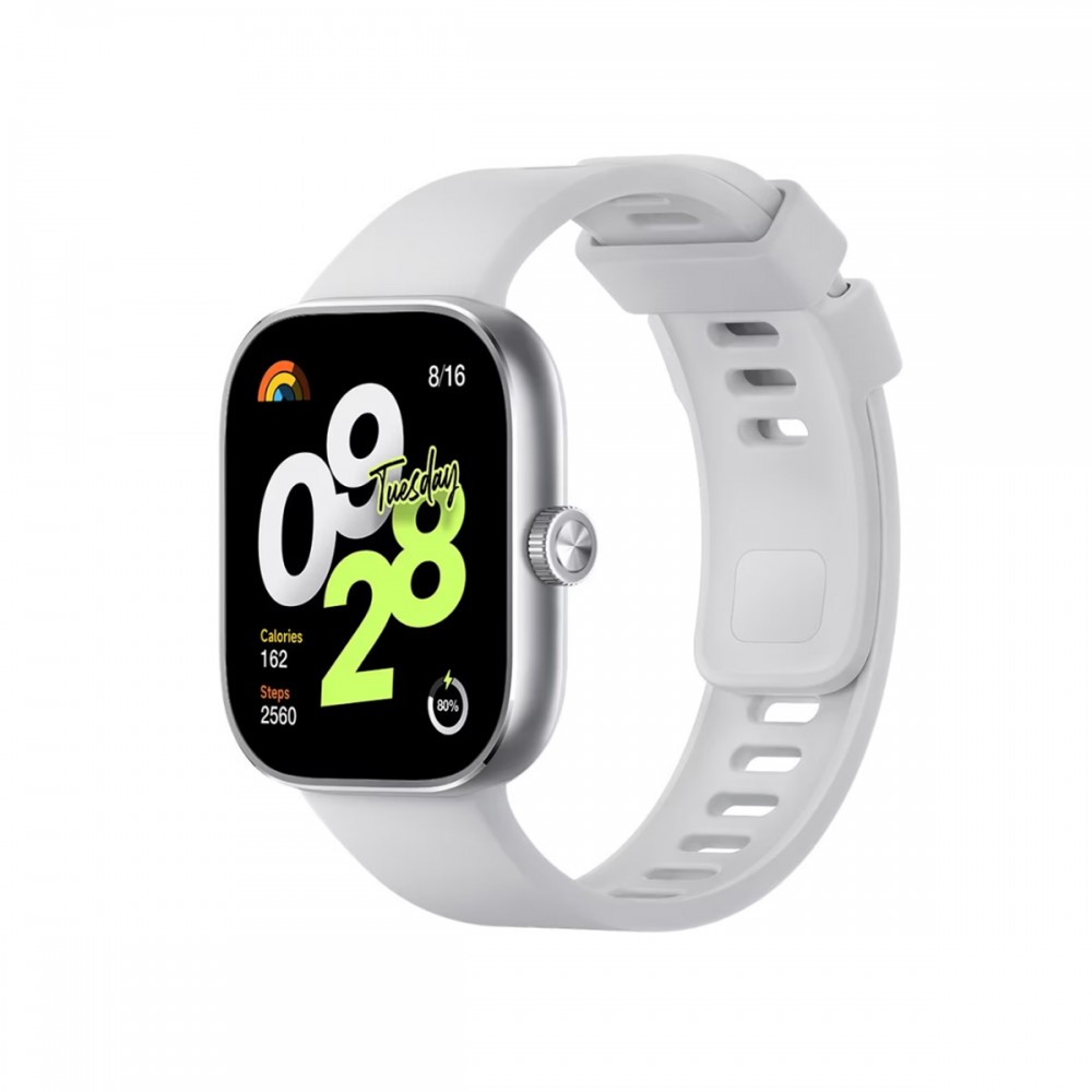 Смарт часовници и гривни - Xiaomi Redmi Watch 4 Silver Gray