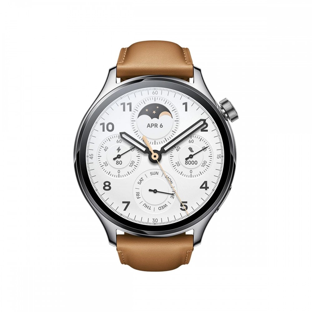 Смарт часовници и гривни - Xiaomi Watch S1 Pro Silver