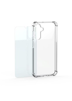 Калъф и стъклен протектор Samsung Mobeen TPU Clear Cover Case & Tempered Glass (GP-FPS948AE) за Galaxy S26 Ultra | 