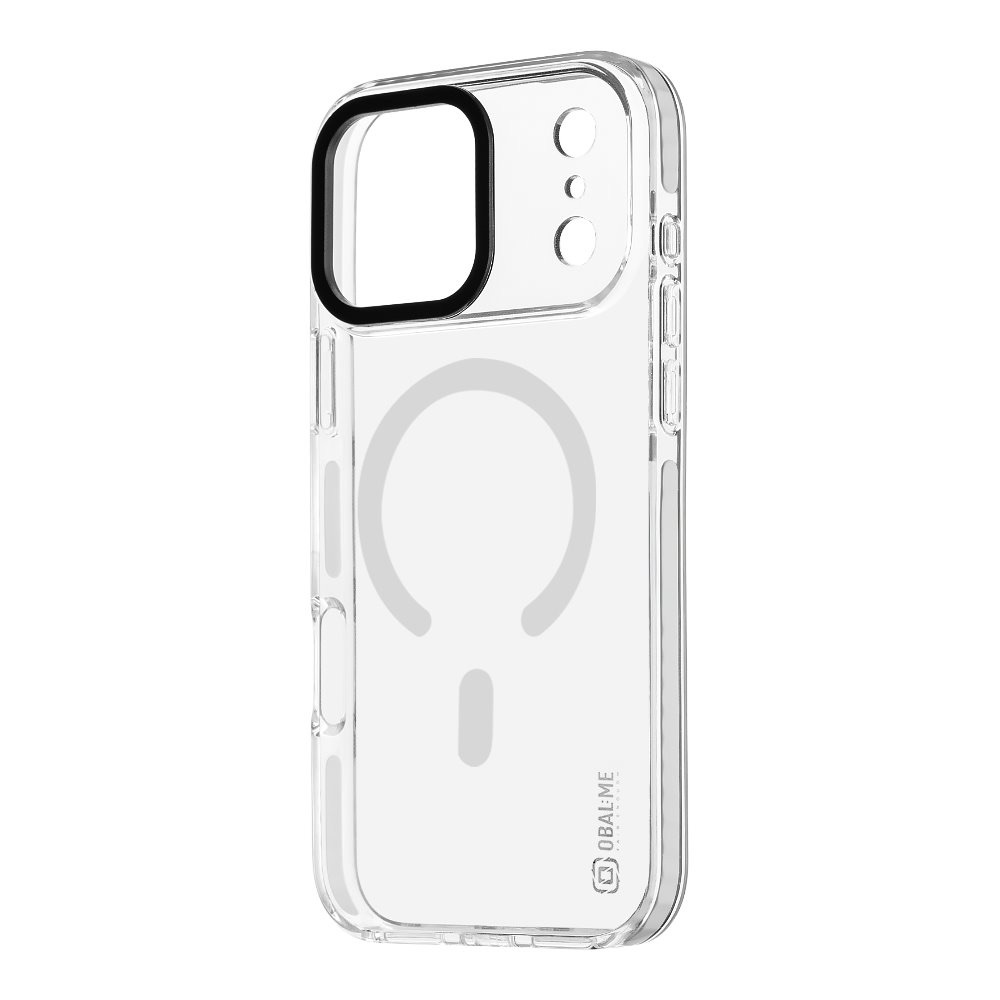[parent_category] - Калъфи - Калъф прозрачен OBALME MagNetix Hybrid MagSafe за iPhone 17 Pro Max и 18 Pro Max