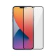 Стъклени протектори - Стъклен протектор Apple iPhone 12/12 Pro 3D Full Cover Black