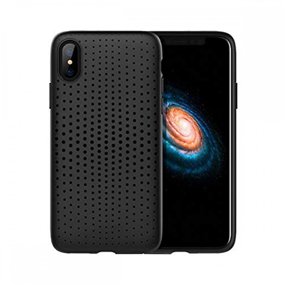 Калъфи - Калъф Apple iPhone X/XS Rock Protection Case Black