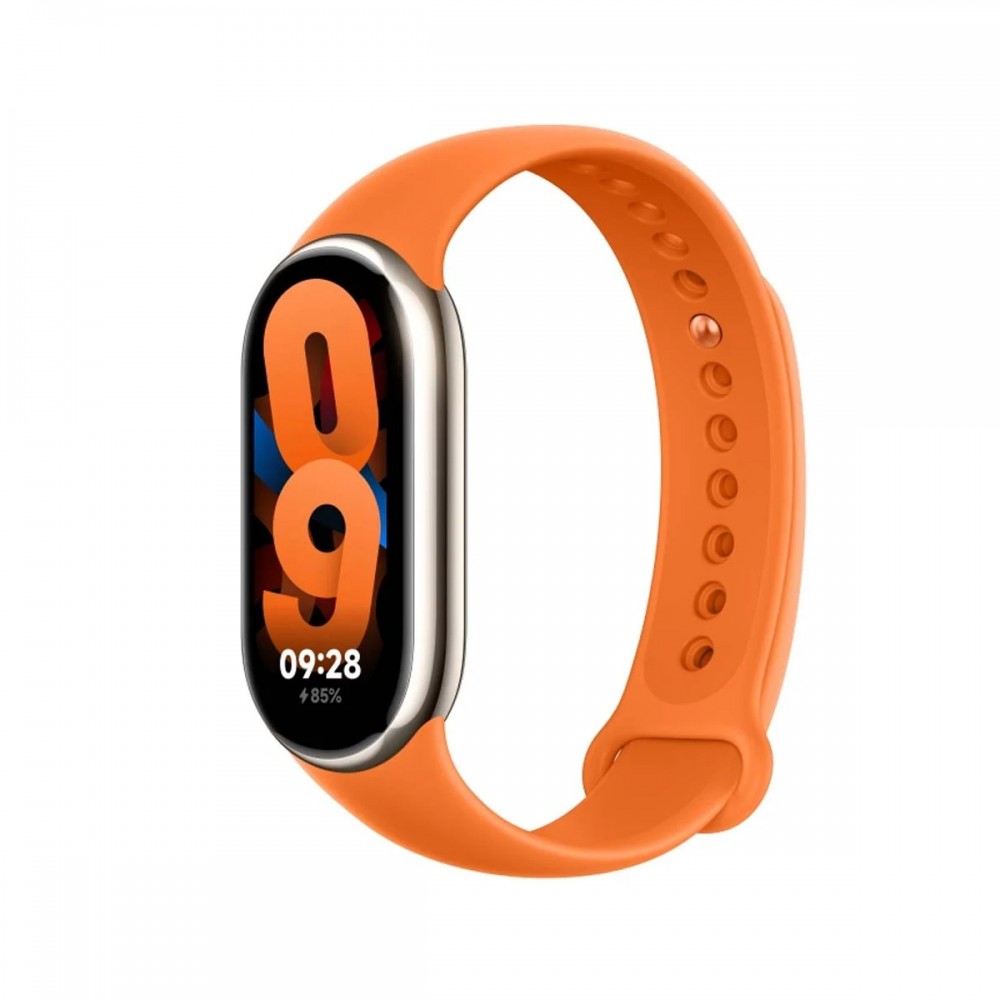 Каишки за Смарт часовници - Каишка за Xiaomi Mi Band 8, Sunrise Orange
